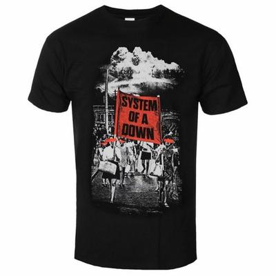 Футболка System Of A Down унисекс для взрослых Banner Marches