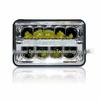 4x6 LED Headlight for Jeep: High/Low Beam Off-Road Truck Modification