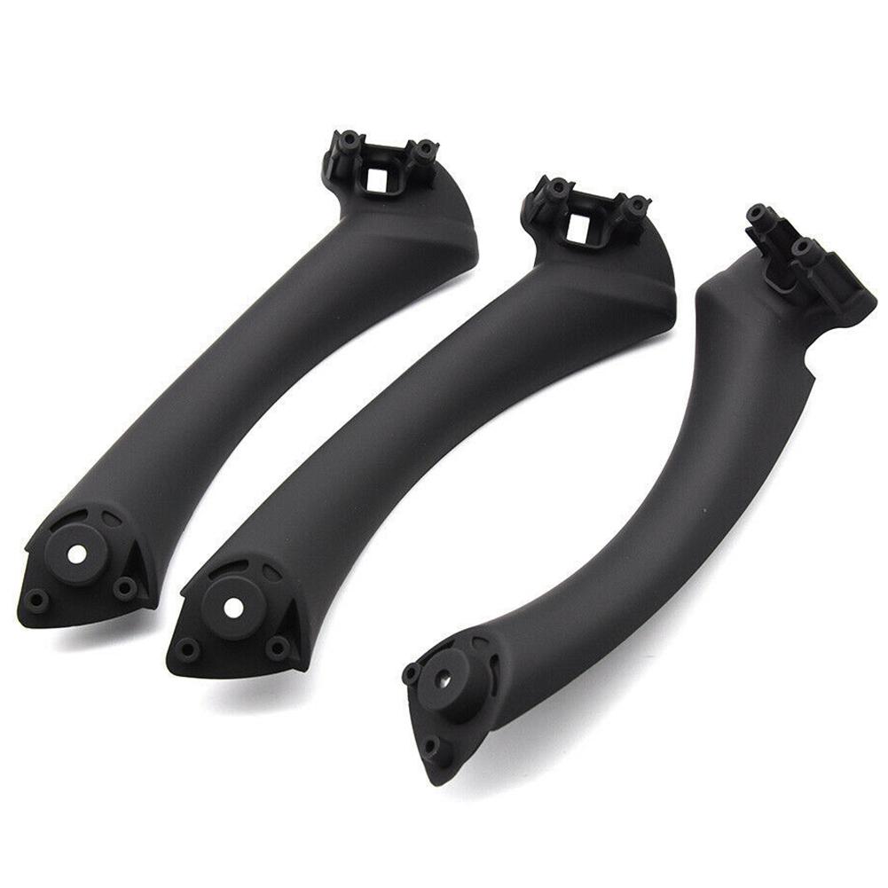 Внутренняя ручка автомобиля, внутренняя дверная панель, накладка, черная, левая и правая для BMW 3 серии E90 E91 316 318 320 325 328