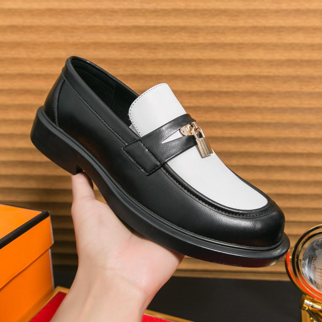 Fashion Luxury Trends Mens Casual Business Shoes Leather Men Loafers Handmade Slip-On Flats Leisure Walk Mocasines Quality Driving Shoes