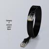 Pure Copper High-Speed Network Cable: Short Ethernet Jumper for Router and Computer, Cat 5e/6.