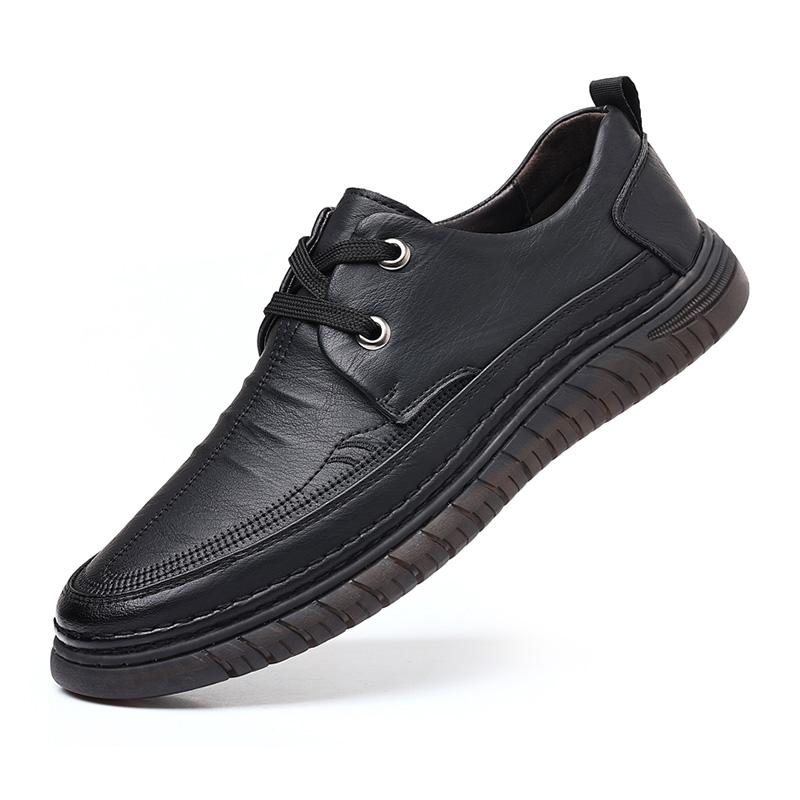 Мужская обувь из натуральной кожи, роскошные повседневные деловые мокасины, кроссовки для мужчин, тенденции 2024 года, удобная обувь для общественного отдыха