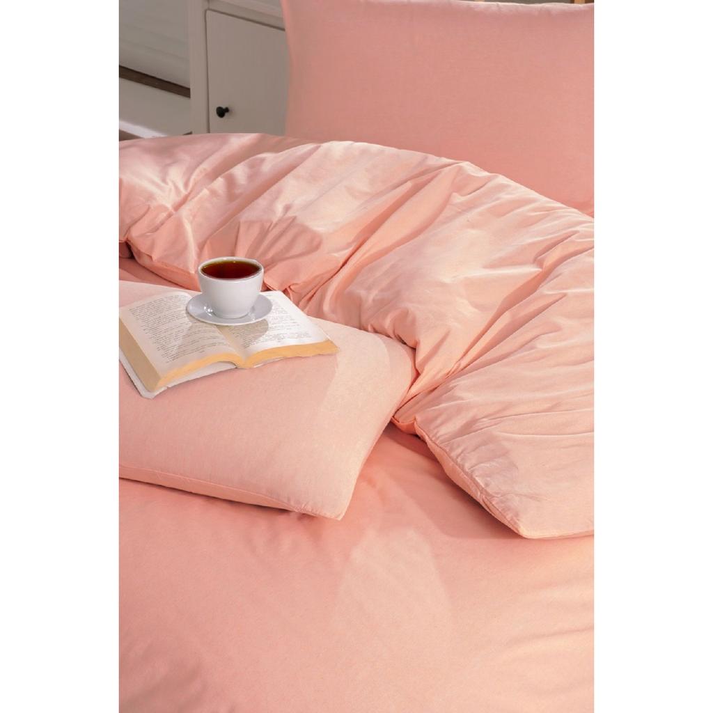 White Square Anthracite Single Duvet Cover Set With Rubber Sheet And 1 Pillow Case