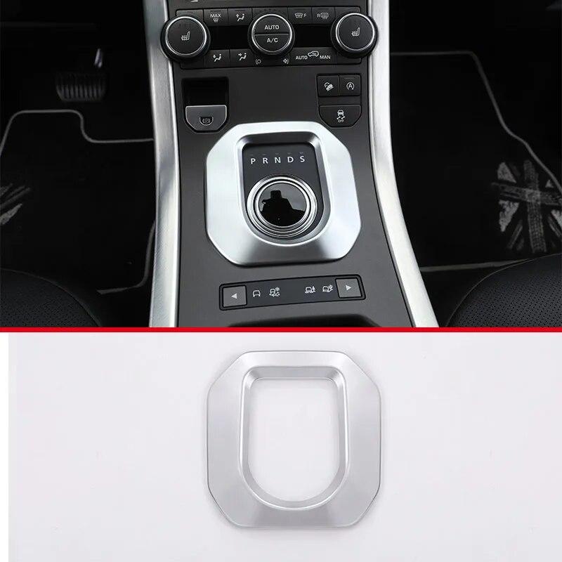 ABS Chrome для Land Rover Range Rover Evoque 2011-2018 салон автомобиля коробка передач консоль украшения крышка наклейки аксессуары