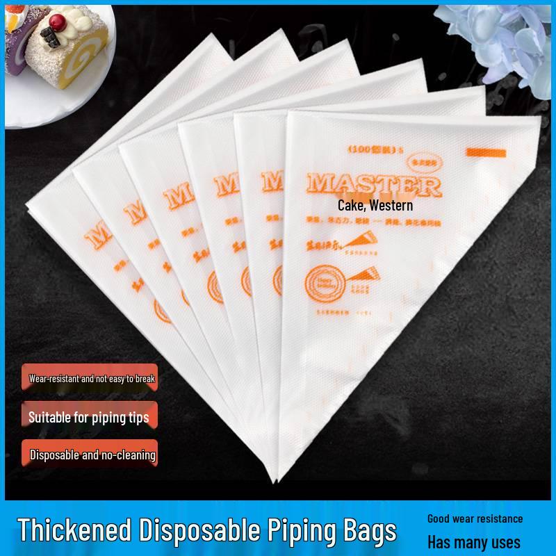 Disposable Plastic Piping Bag for Baking and Icing