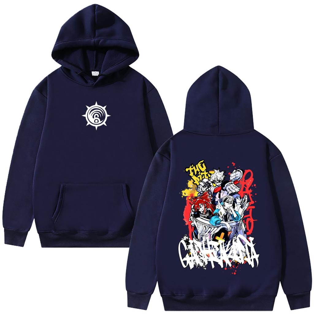 Anime Gachiakuta Rudo Zanka Enjin Merch Hoodie Unisex Manga Oversized Hooded Tracksuit Fashion Casual Pullover Hoodies