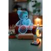 Подарок на День святого Валентина 3d Love Teddy Bear 16 цветов Декоративная 16-цветная светодиодная лампа