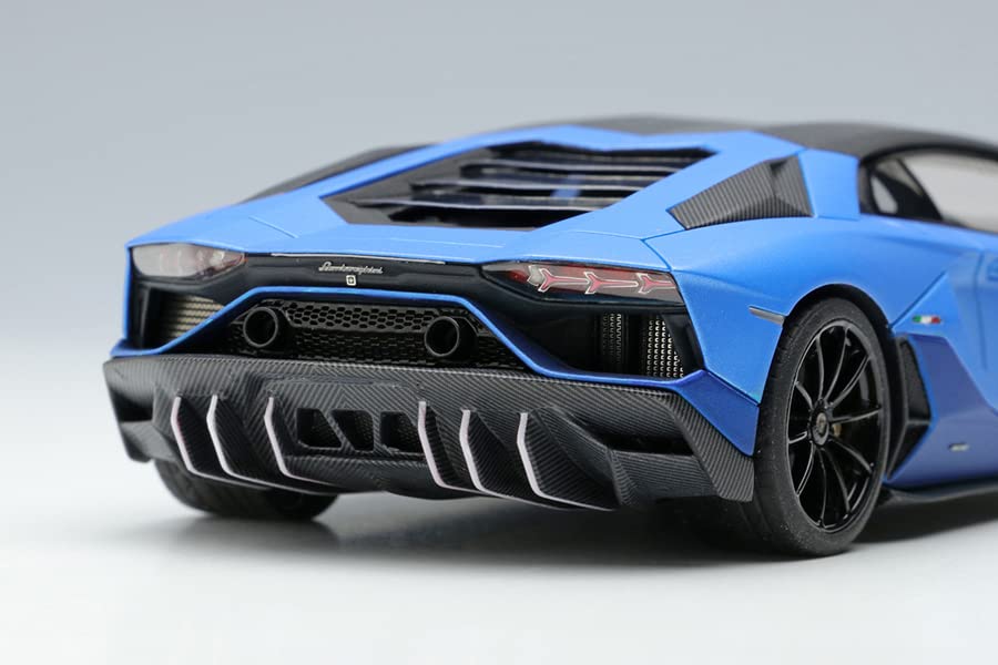 EIDOLON 1/43 Lamborghini Aventador LP780-4 Ultimae 2021 (Nireo Wheels) Blue Arione/Blumecht Finished Product