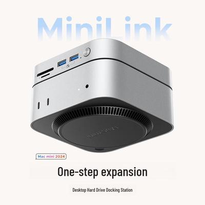 Док-станция Orico Macmini M4 с отсеком для накопителей M.2, совместимостью с Thunderbolt 3/4 и возможностью расширения рабочего стола