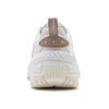 Li Ning Soft Rebound Shock Absorbment Retro Thick Sole Up Incovering Low Top Casual Shoes Women sneakers White AGCT424-1