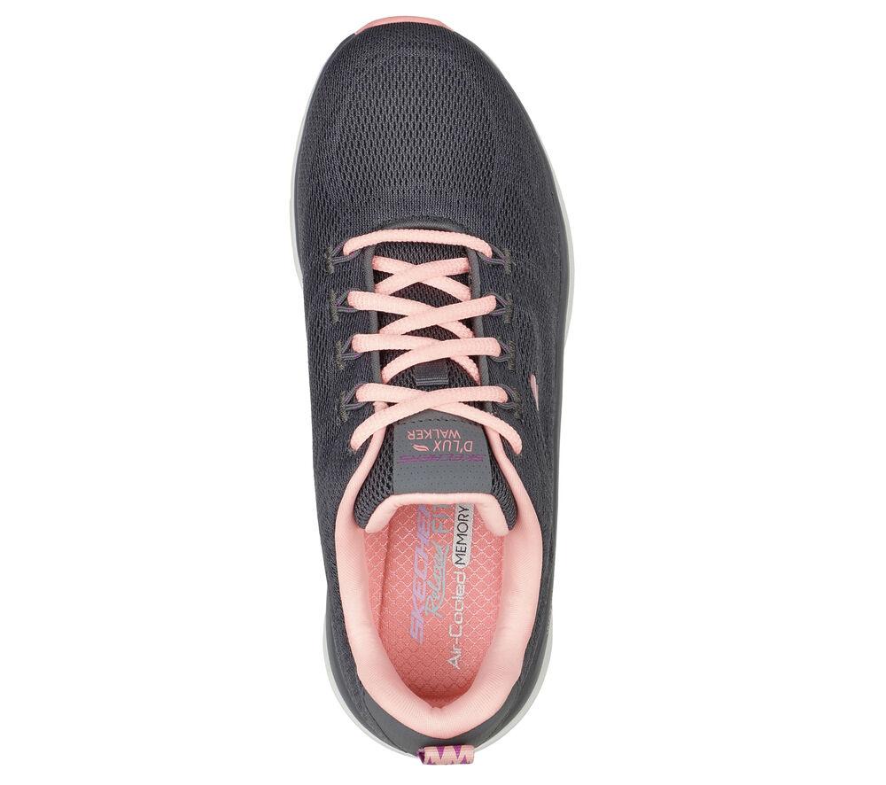 Sneakers Skechers Charcoal / Coral D' Lux Walker Get Oasis