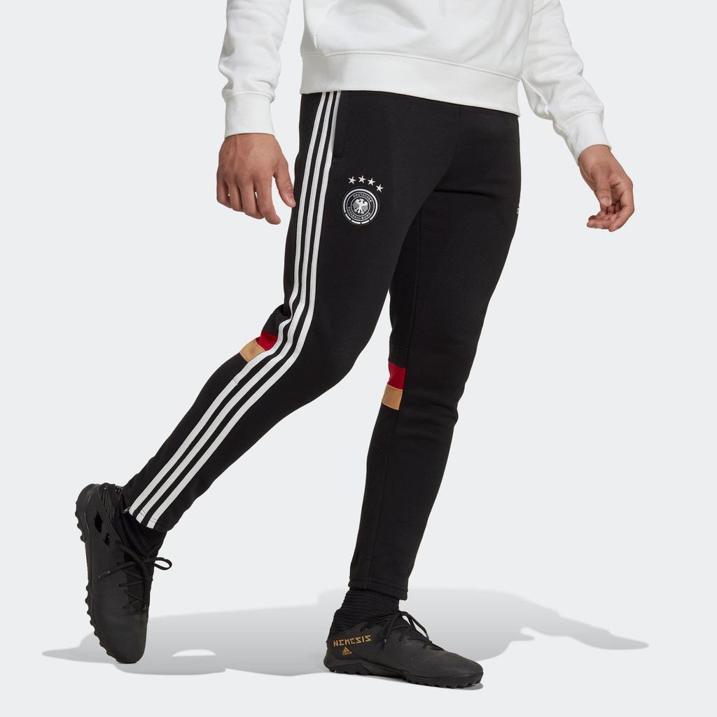 adidas Трикотажные штаны мужские черные HU1362
