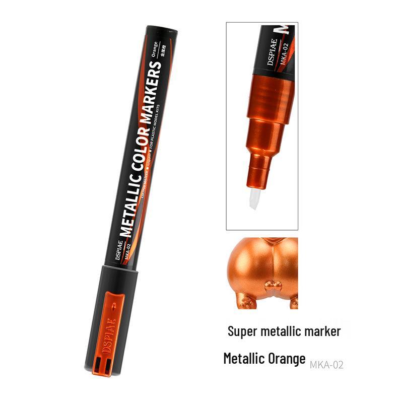 Super Metallic Markers MKA01-12 for Model and Mecha Figure Touch-up