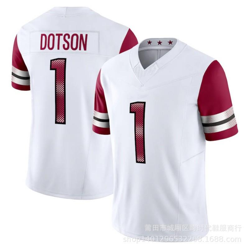 NFL Commander Daniels Embroidered Jersey Men Women Kids Sports Team Uniform