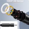 Бороскоп для инспекции канализации 4,3-дюймовый IPS-экран 8-мм HD USB-камера 5 м автомобильная труба водонепроницаемый эндоскоп