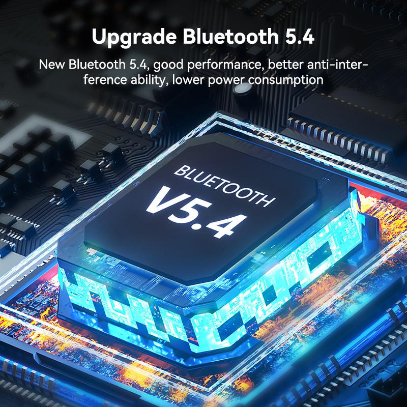 Автомобильный приемник-передатчик Bluetooth 5.4 Стерео HIFI Музыка AUX 3,5 мм разъем Беспроводной аудиоадаптер Bluetooth для ТВ ПК Автомобильный комплект