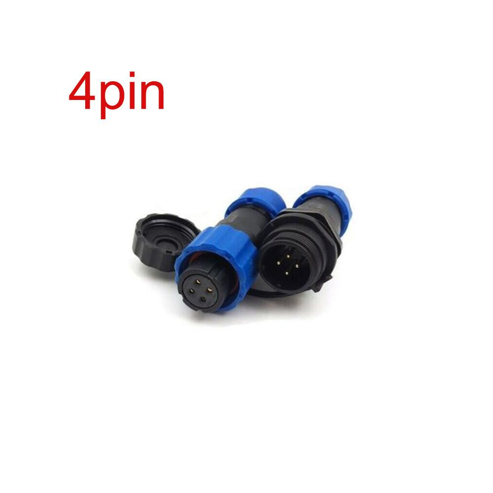 IP68 Waterproof Aviation  Socket Connector SD13 Male And Female Butt Joint Waterproof And Dustproof Aviation Connectors