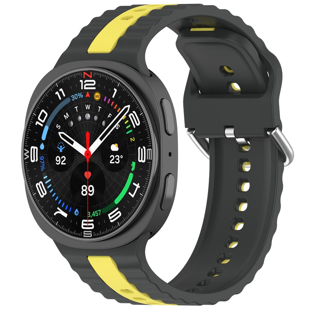 Оригинальный силиконовый ремешок для Samsung Galaxy Watch 8 Classic 46 мм Спортивный ремешок для Galaxy Watch 8 40 мм 44 мм Без зазоров Аксессуары