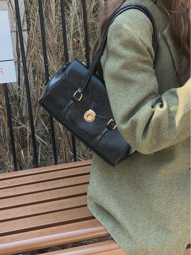 Корейская ретро легкая роскошная сумка через плечо для женщин - коллекция осень/зима 2025 г.