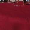 Round Anti-stain Tablecloth Diameter 180 Cm LUXURY Red, by Soleil d'Ocre
