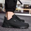 Весенне-осенние кожаные мужские туфли больших размеров с лапшой, мужские туфли 39-48, мужская повседневная спортивная обувь с низким берцем