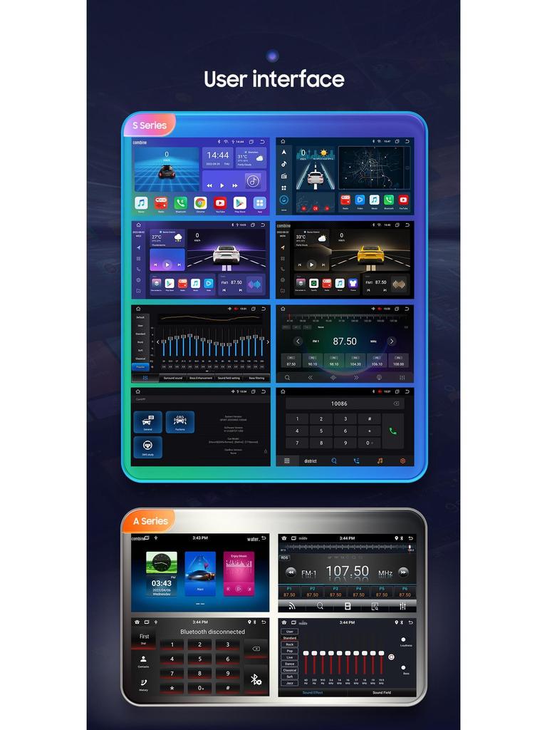 Honda CRV 07-11 Android Автомобильная Навигационная Система с Большим Экраном