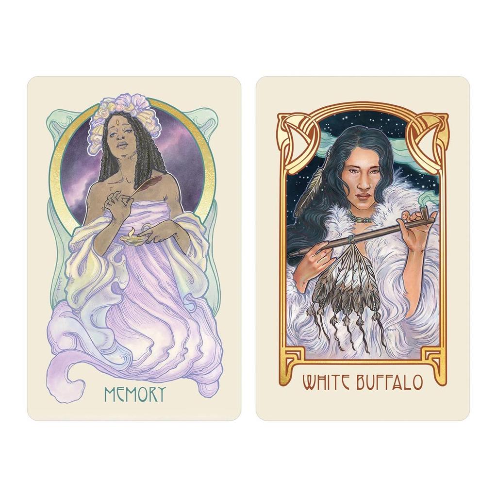 Kancharo 32-Card Oracle Card Set, Tarot Card Reading [Dreamscape Oracle], Includes Japanese Oracle Card Basic Instructions & Pouch (Authentic)