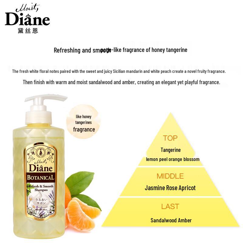 Diane Botanical Refreshing Smooth Shampoo