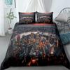 City View Duvet Cover Set Dubai City Night View Single Double Queen King Size Bedding Set For Adults 2/3Pcs Soft Quilt Cover