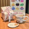 Подарок на день рождения девочке милая мультяшная кружка из керамики с щенком для одноклассников и учителей школьный подарок подарок-компаньон подарочная коробка