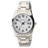 Watch Analog Waterproof Date Metal Band Silver [Clefer] SD-AM048-WTS Men's