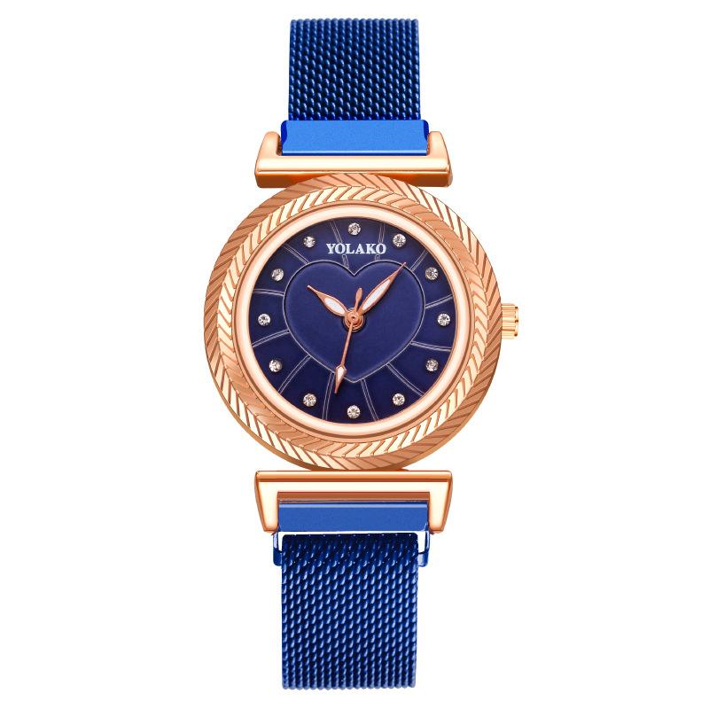 Обработка на заказ бриллиантовая инкрустация женские часы женские часы Milan с железным магнитом кварцевые часы магнит