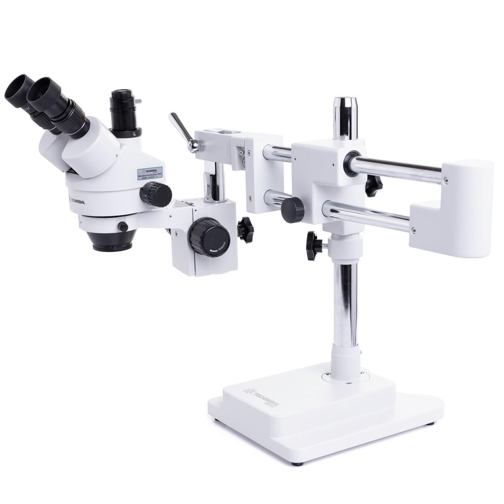 Techrebal 10Hw Trinocular Stereo Microscope - White Szm7045T-Stl2