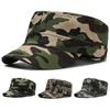 Camouflage Baseball Cap Unisex Lightweight Anti-UV Sun Protection Portable Summer Flat Hat Outdoor Training Hiking Sport Cap Adult Soldier Hat