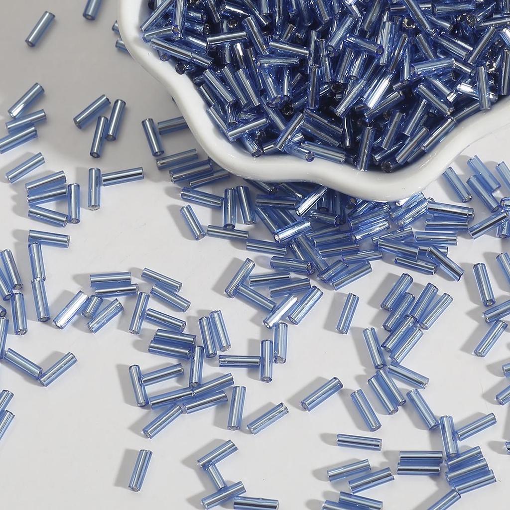 300/700 шт. Чешские цилиндрические стеклянные бисерные бусины-трубочки, европейский посевной бисер, свободные бусины для изготовления ювелирных изделий своими руками