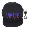 LED Hat Bluetooth APP Control Editing Programmable 12x36 Pixel Dot Colorful Matrix Funny Light Cotto