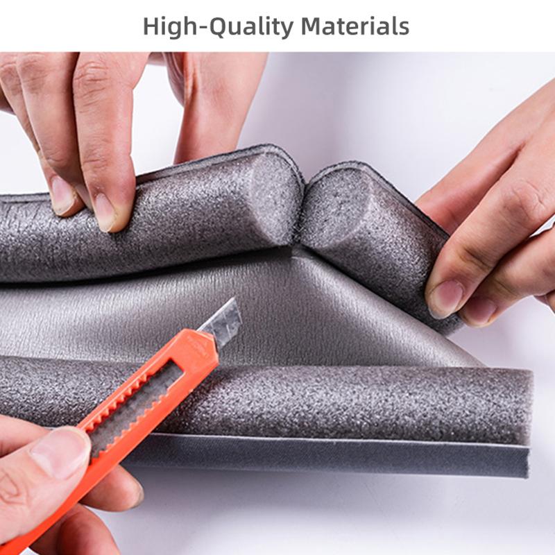 Flexible Door Bottom Sealing Strip Sound Proof Noise Reduction Door Stopper 93Cm
