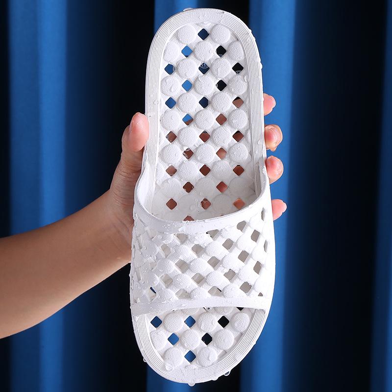Women's Summer Indoor Hotel Slippers: Thick, Non-Slip Bathroom & Home Slippers for Couples and Men