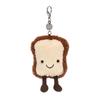 Jellycat Серия "Веселая еда" Тост Хлеб Милая Кукла Плюшевая Кукла 13 см в высоту