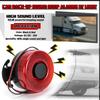 DC 12V-24V 105dB со светодиодной предупреждающей сиреной, звуковой сигнал заднего хода, гудки, звуковой сигнал заднего хода для автомобиля, лодки, грузовика