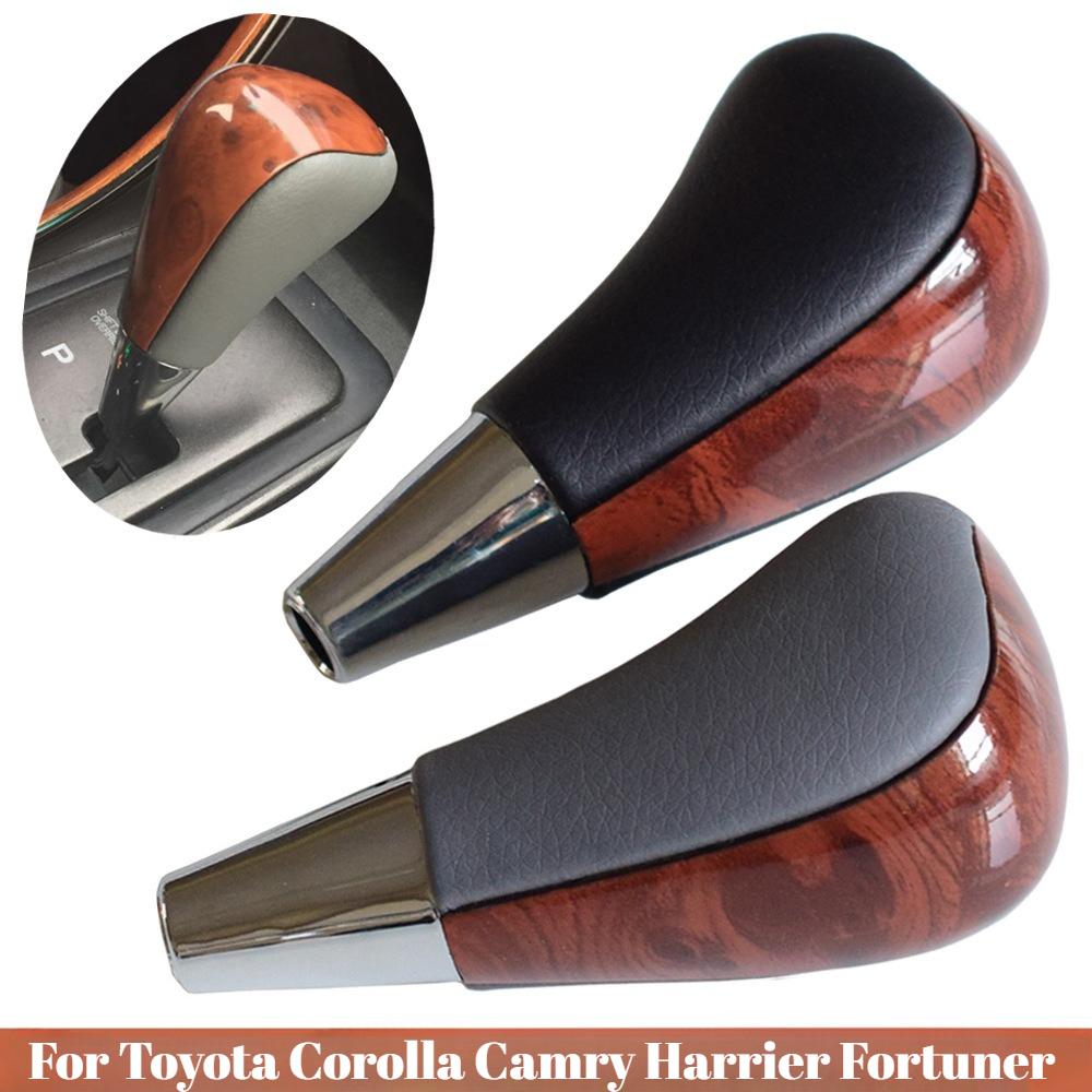 Для Toyota Corolla Camry Harrier Crown Land Cruiser Ручка переключения передач из персикового дерева Запасная ручка переключения передач для автомобиля Универсальные автозапчасти