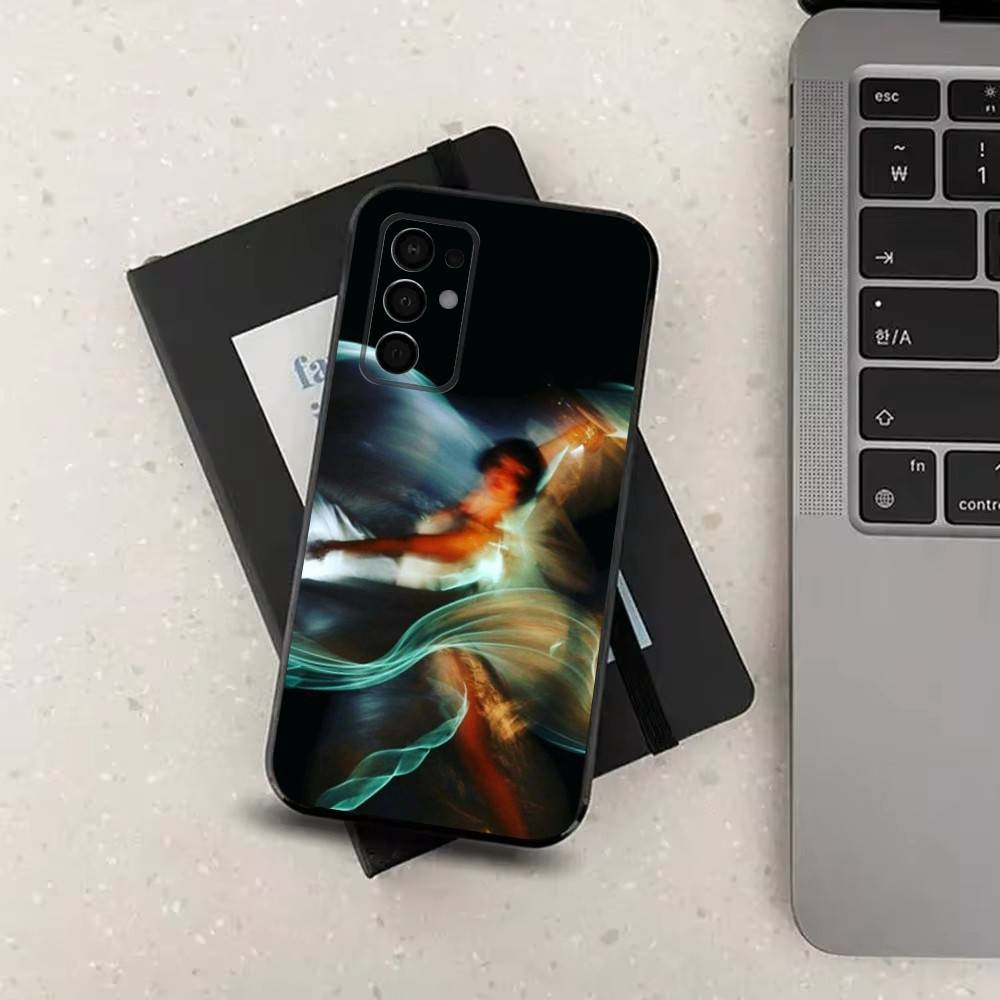 Sexy Girl Silhouettes Phone Case For Samsung Galaxy A73,31,32,72,41,53,52,71,22,5G,Note,J7,8,9 Soft Black Silicone Cover