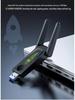 Двухдиапазонный беспроводной сетевой адаптер 1300M 5G - Plug & Play для ноутбука/настольного компьютера