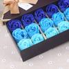 18Pcs/Box Artificial Flower Elegant Fragrant Multicolor High Simulation Soap Flower with Gift