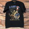 UFC Worldwide Мужская футболка среднего размера с принтом Макгрегора, Джона Джонса, Адесаньи MMA Унисекс