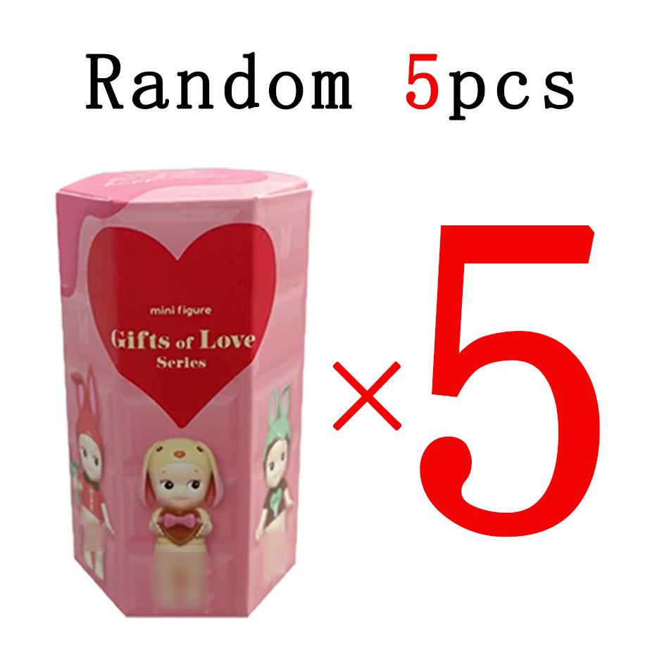 High quality Dinosaur and love Series Cute Cartoon Doll Mini Mystery Box Collectible Anime Figurine Car Decor Birthday Gift