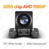 1080P AHD Rear View Camera Car Radio Accessories IP68 Waterproof Night Vision 170° Visual Angle Universal Backup Parking Camera