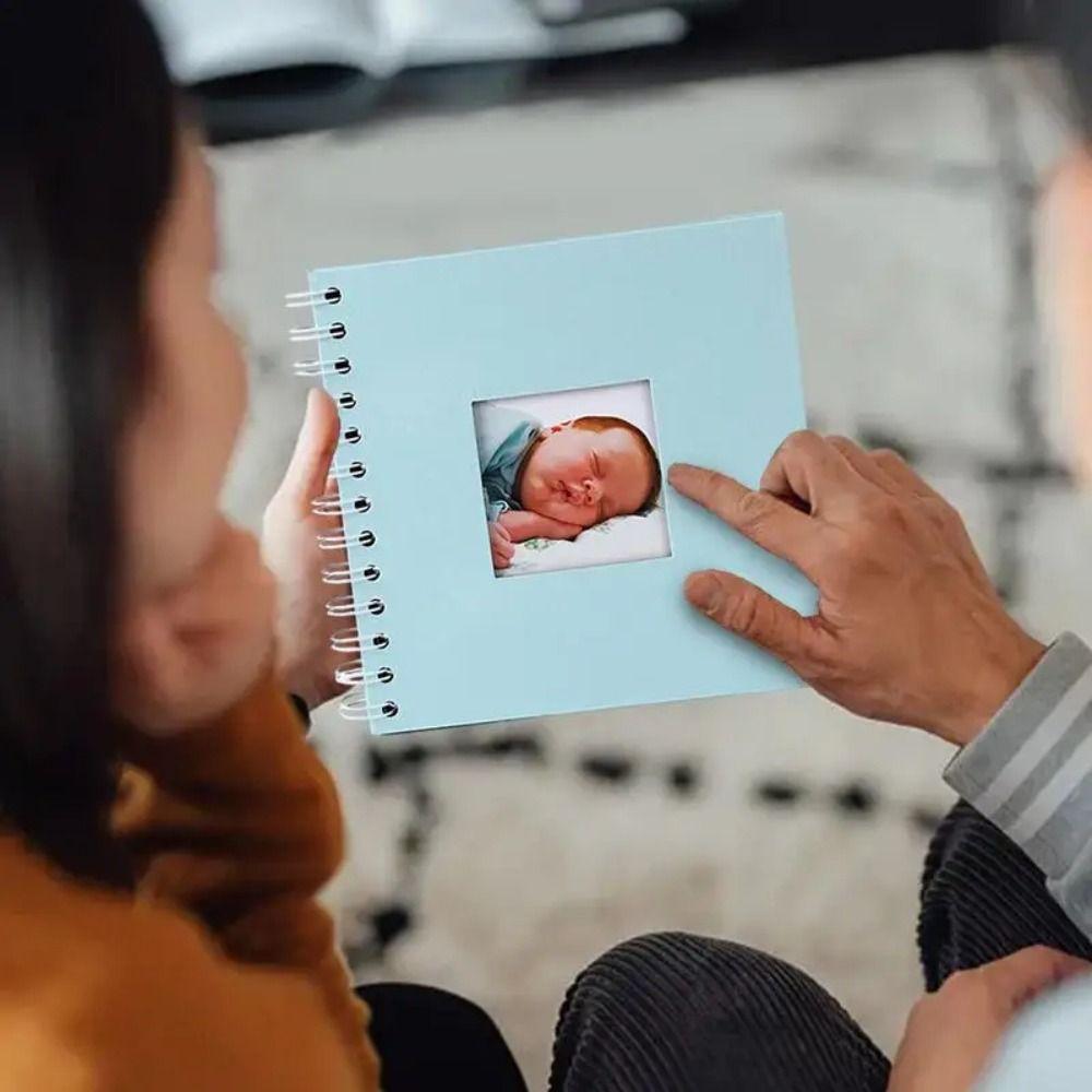 20 Sheets Picture Storage Scrapbook Albums Baby Grow Photo Albums Mini Lover