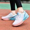 Women’s Color Running Sneakers Casual Socks Shoes Purple Lightweight Air Cushion Walking Shoes Over Sized
