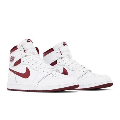 Air 1 High 85 OG Metallic Burgundy Ретро Кроссовки BQ4422-161